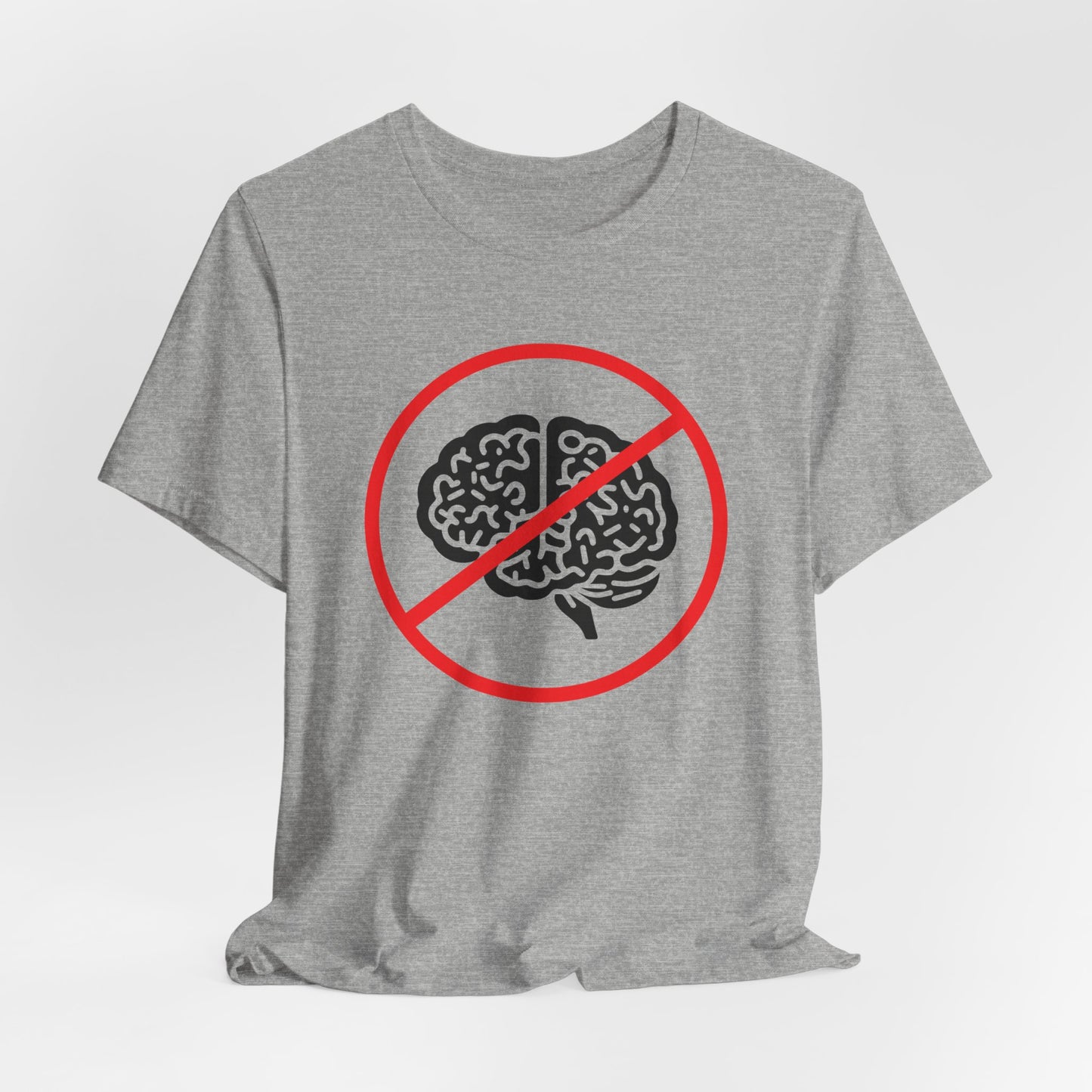 Funny No Brains Classic Cotton T-shirt