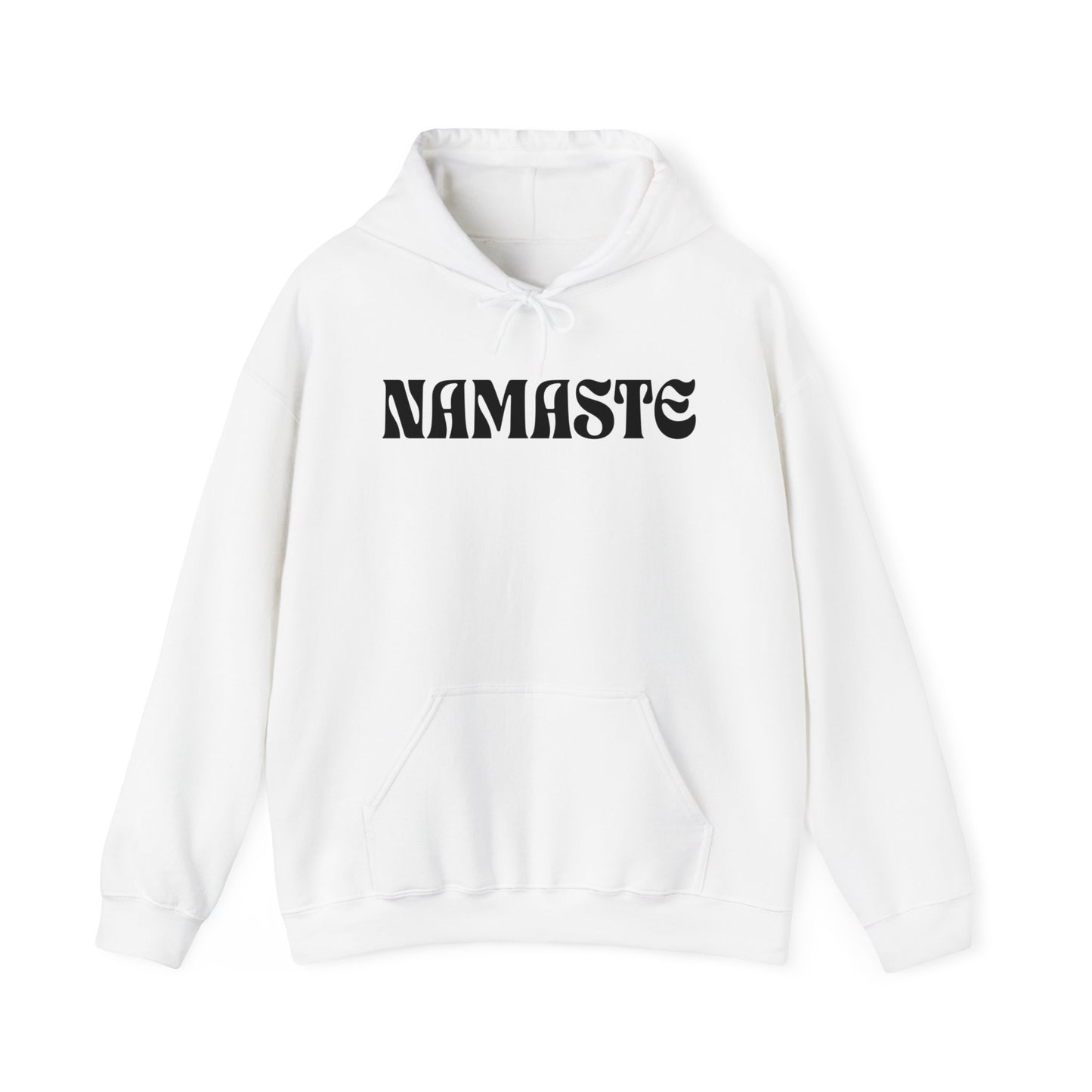 Namaste classic Hoodie / Black Letters