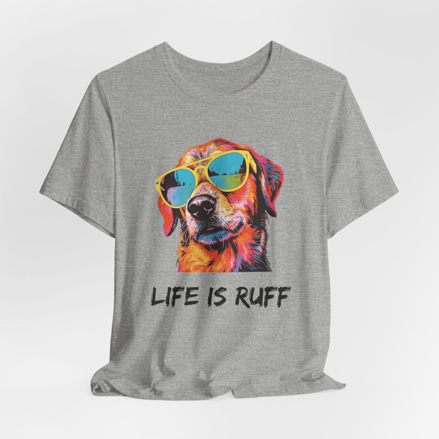 Life Is Ruff Classic Cotton T-shirt