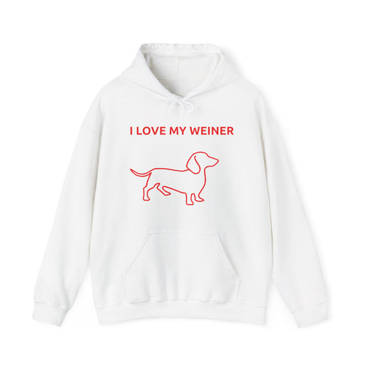 I love my Weiner Classic Hoodie