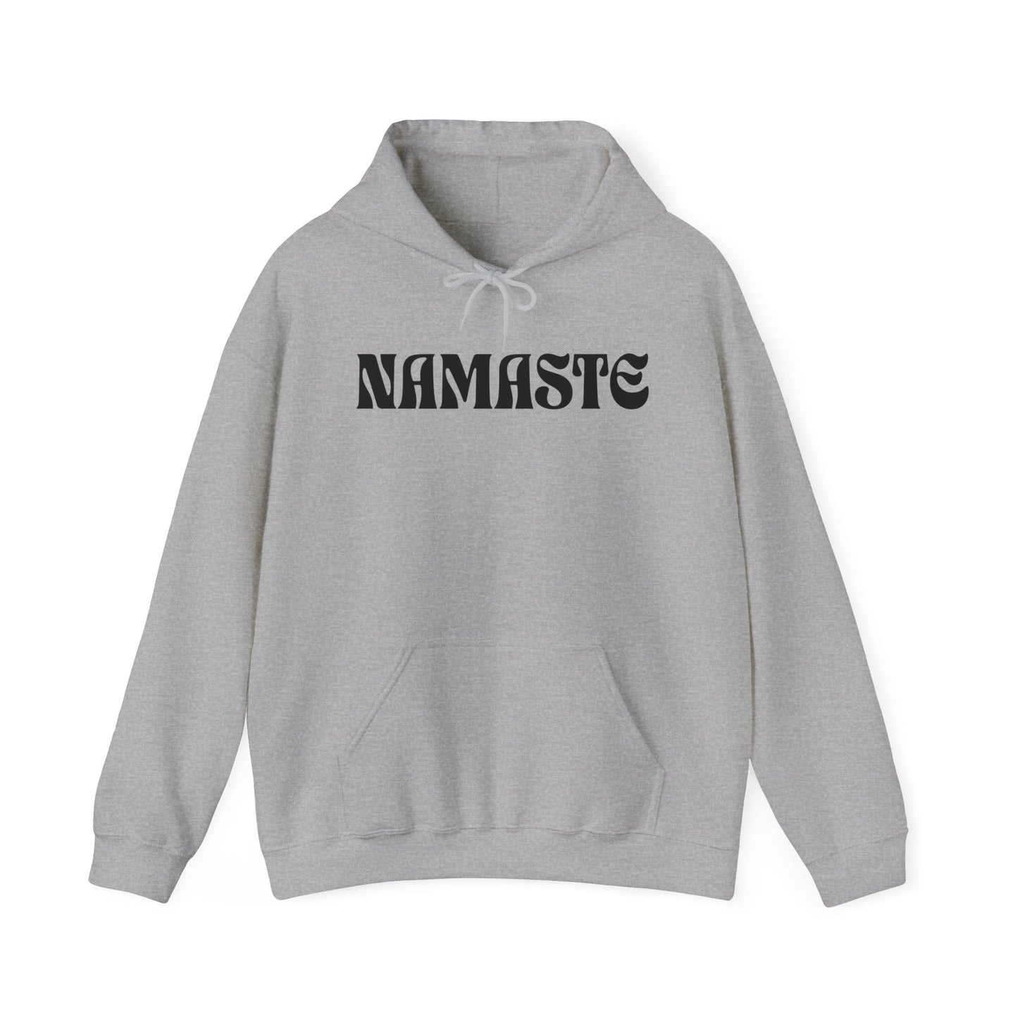 Namaste classic Hoodie / Black Letters