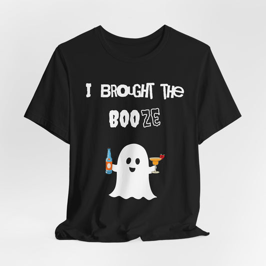 I Brought The BOOze Halloween Short Sleeve Tee