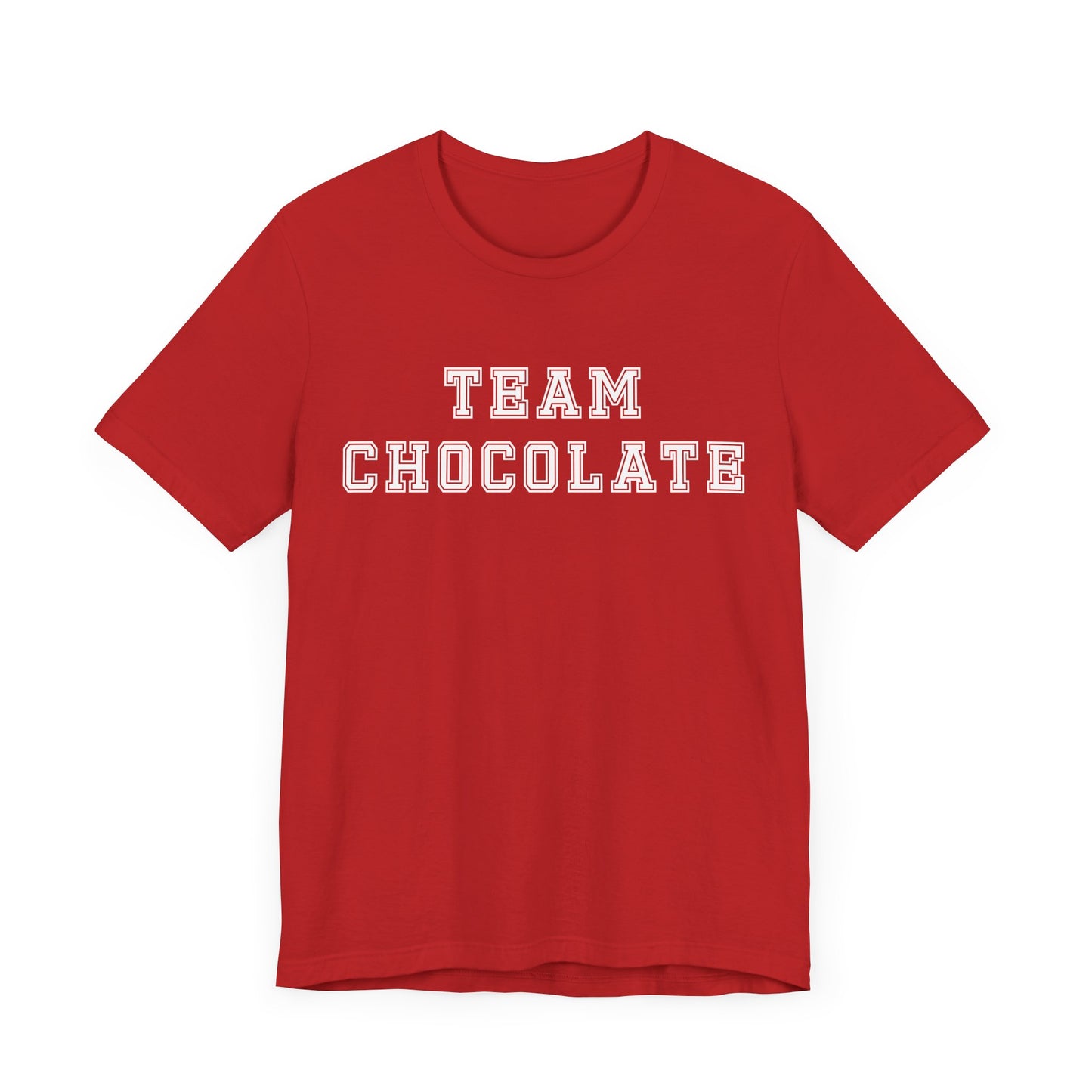 Team Chocolate (white Ltrs) Classic Cotton T-shirt