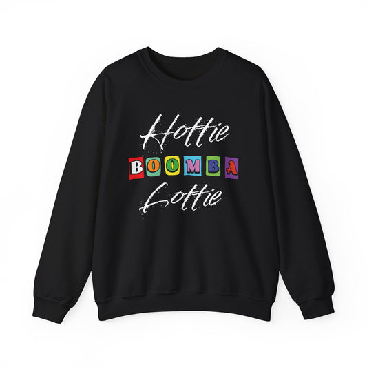 Hottie Boomba Lottie  Crewneck Sweatshirt