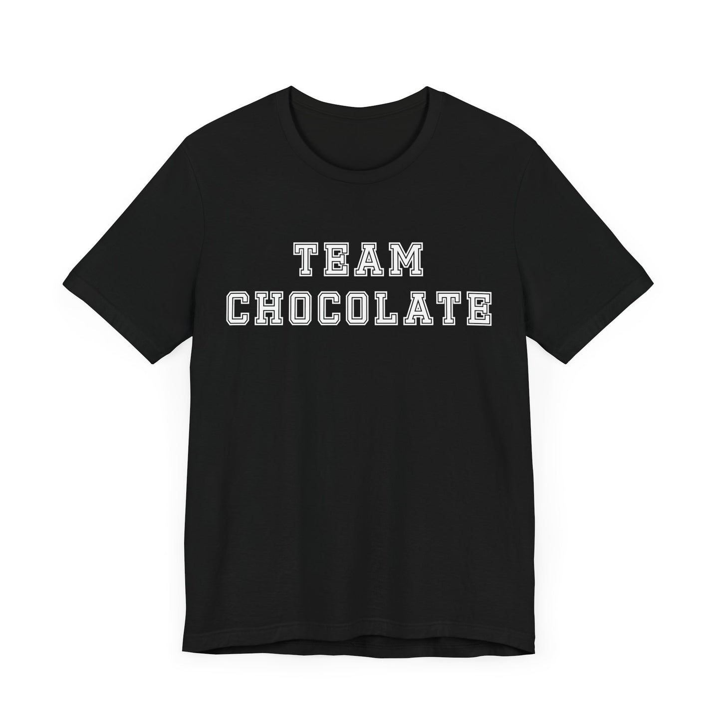 Team Chocolate (white Ltrs) Classic Cotton T-shirt