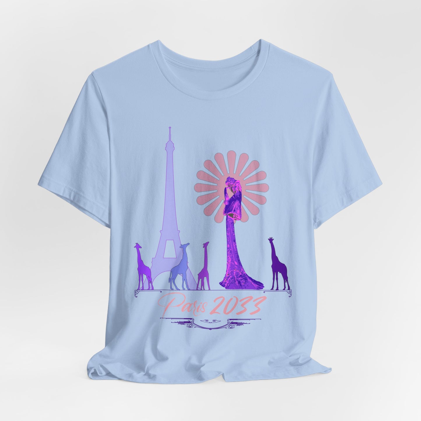 Paris 2033  classic short sleeve t-shirt