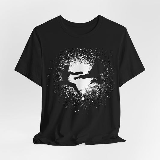 2 Guys Kung Fu Fighting Classic Cotton Tee