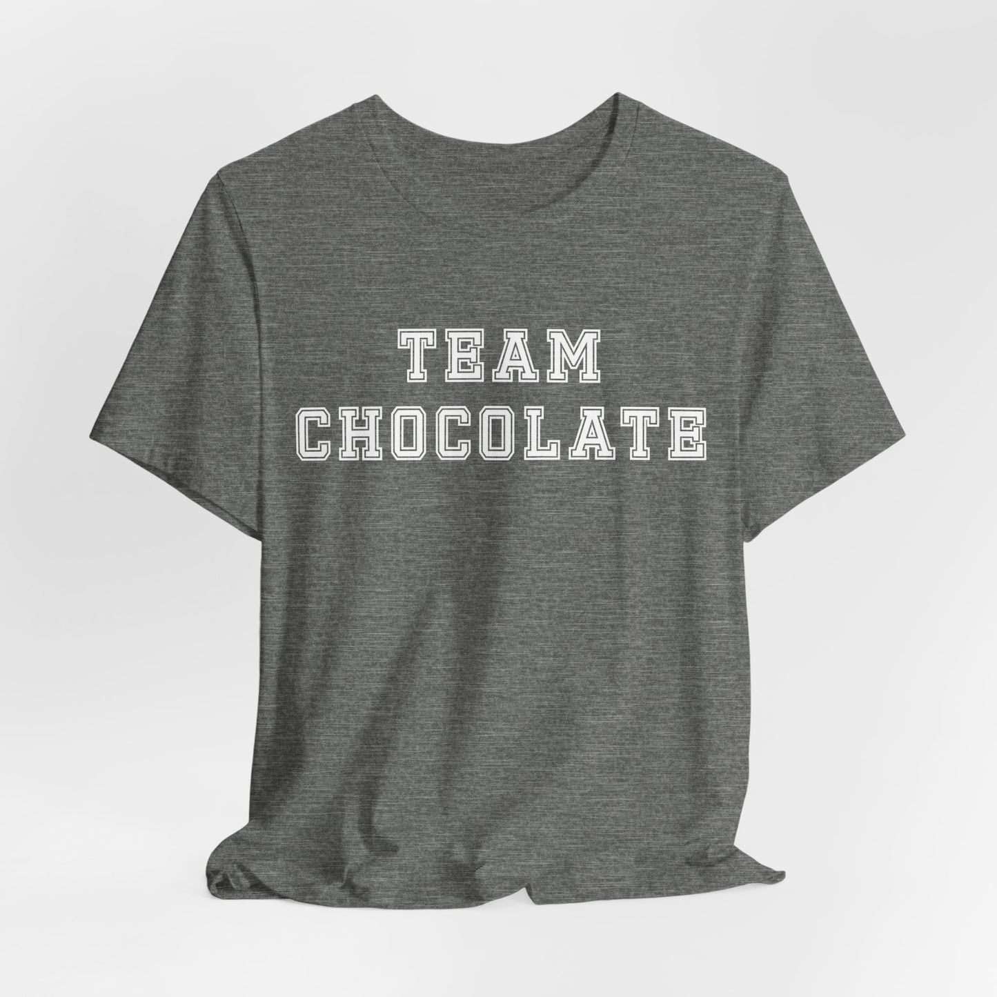Team Chocolate (white Ltrs) Classic Cotton T-shirt