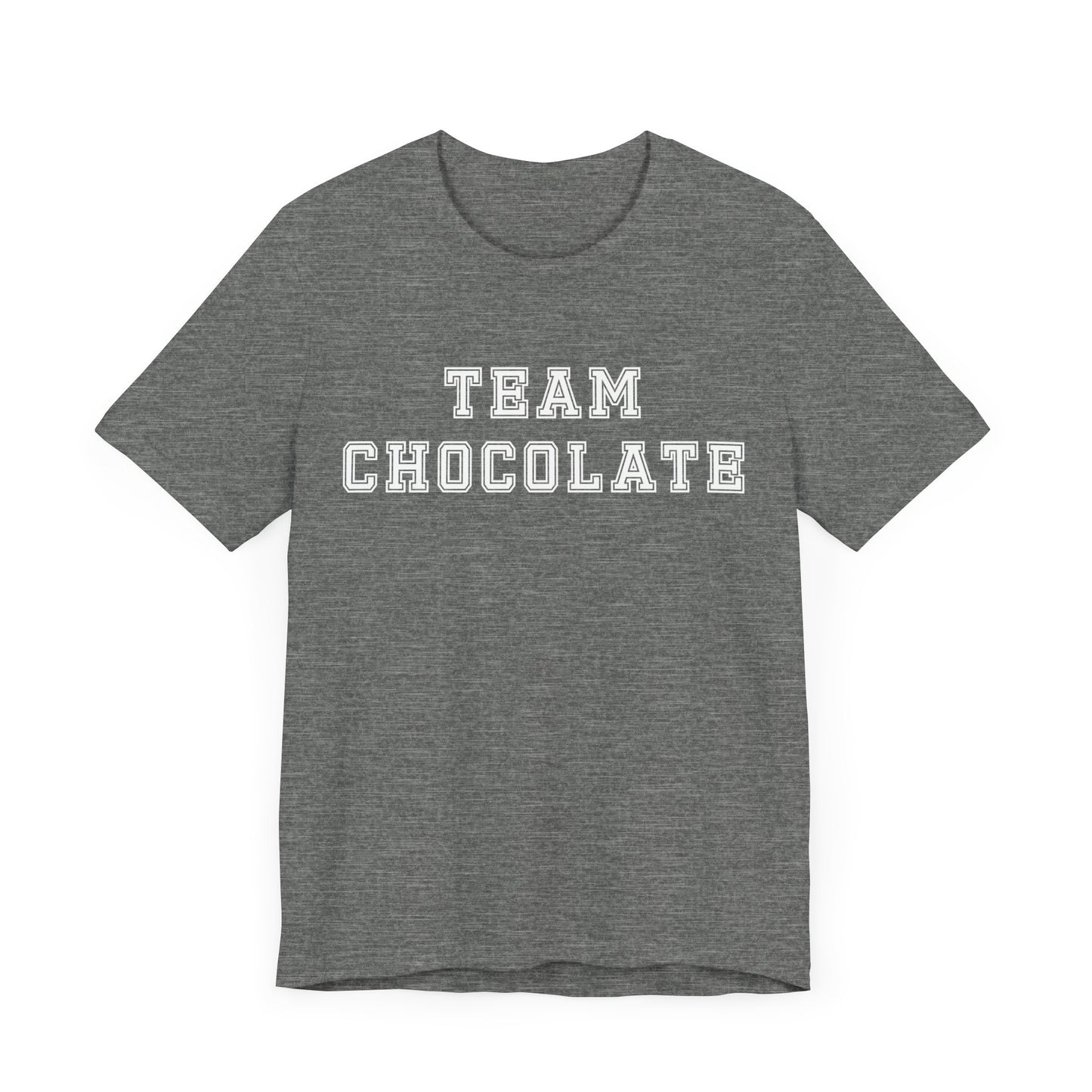Team Chocolate (white Ltrs) Classic Cotton T-shirt