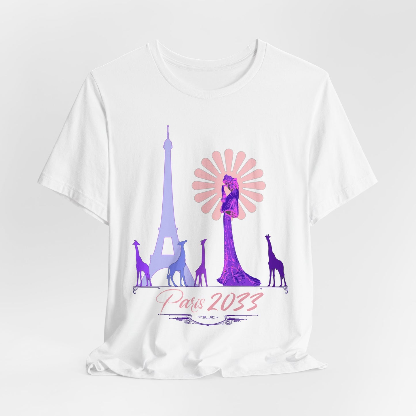 Paris 2033  classic short sleeve t-shirt