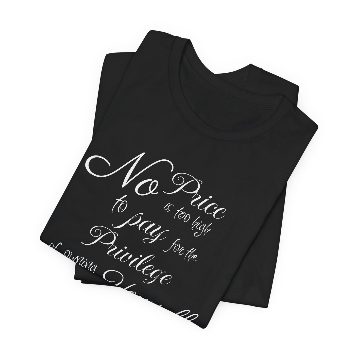 Nietzsche Quote Classic Cotton Tee