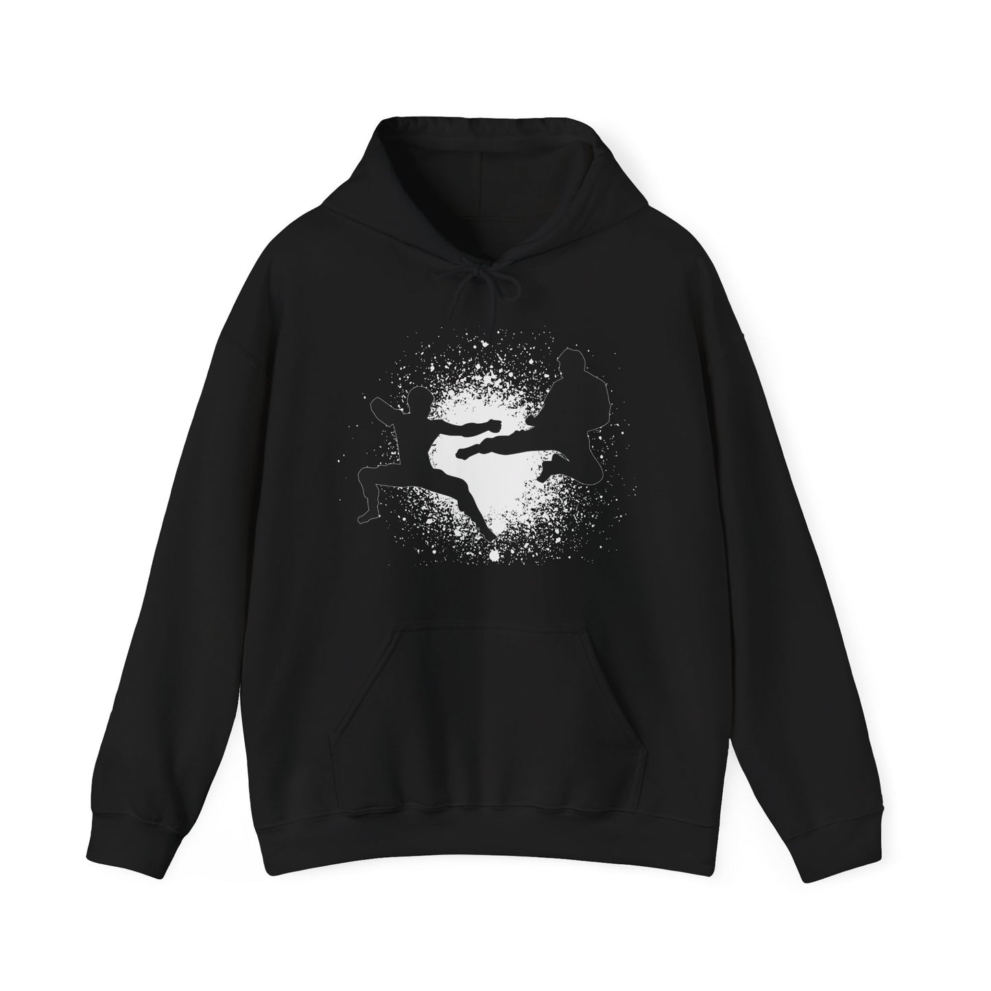 2 guys Kung fu Fighting Classic Hoodie