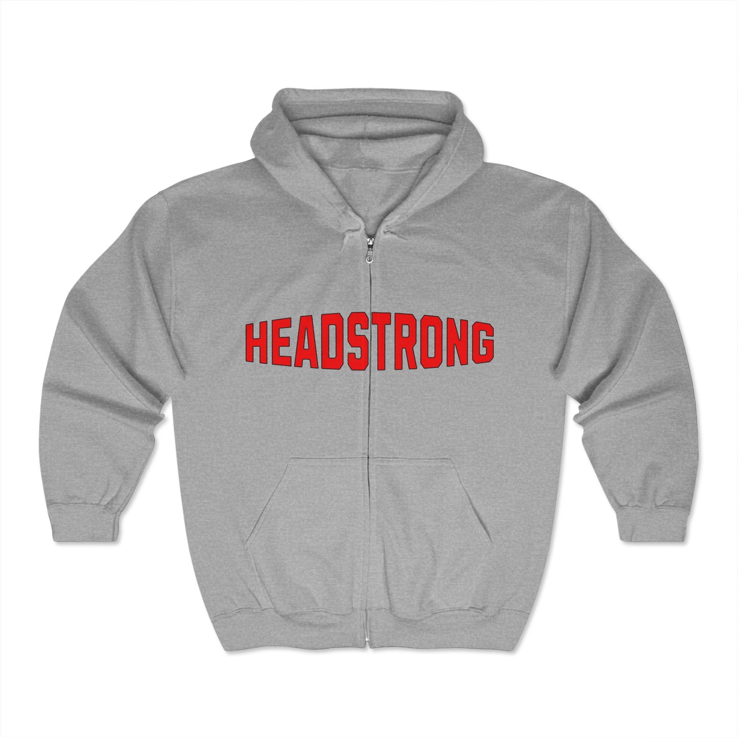 Headstrong zip up  Hoodie